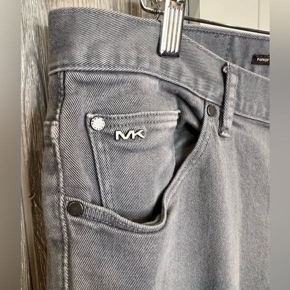 B10.14. Michael Kors Men’s charcoal Gray denim Jeans EUC 36/34 - Picture 1 of 6